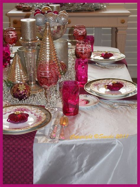 Tablescape Maroon Puce Raspberry Magenta What To Call It Swede