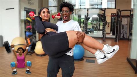 I Hired A Thick Fitness Trainer I Think She Likes Me Youtube