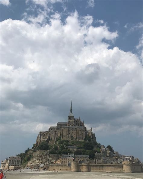 Yesterday We Visited Mont Saint Michel It Was A Breathtaking City That