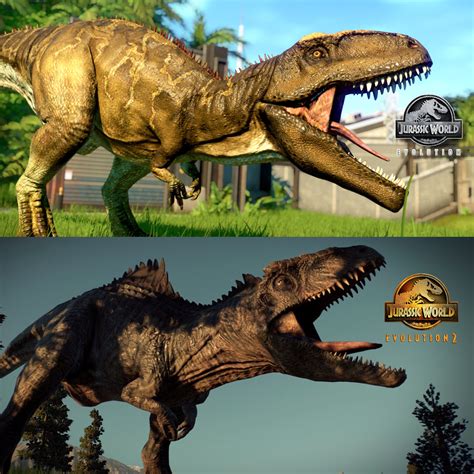 Jurassic World Evolution Giganotosaurus Jurassic Park Know Your Meme