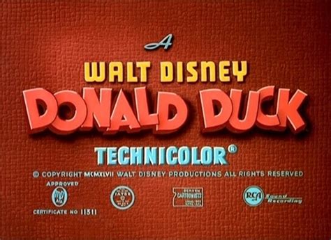Donalds Dilemma 1947 The Internet Animation Database