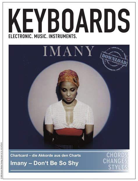 Akkorde aus den Charts: Imany – Don’t Be So Shy | KEYBOARDS