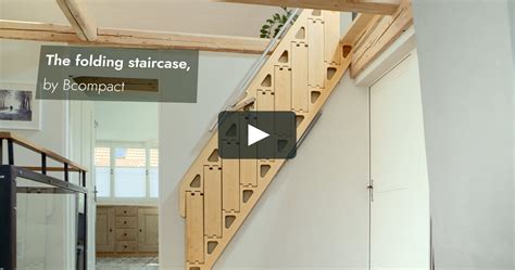 The Folding Staircase By Bcompact On Vimeo