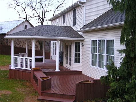 Custom Front Porch Design In Nova Scotia Archadeck