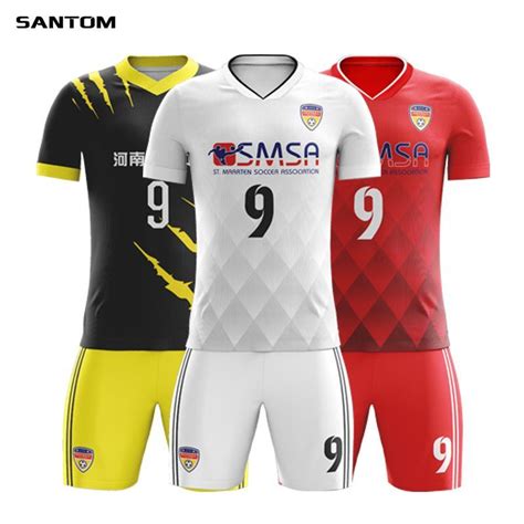 Hot Selling Quality Soccer Jersey Cheap Football Shirt Soccer Uniform China Soccer Uniform And