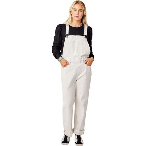 Carve Designs Jason Railroad Stripe Overall Womens Clothing