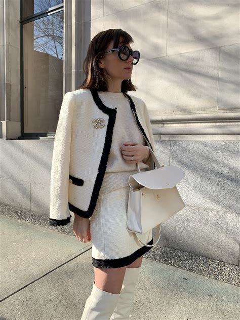 Chanel Inspired Outfit From Handm Aurela Fashionista