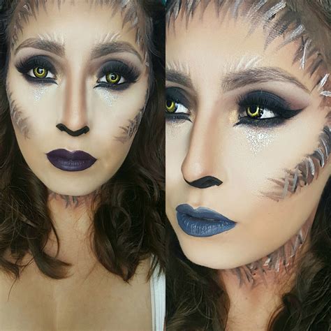Beauty Addict On A Mission Sexy Female Werewolf Makeup Ft Spooky Eyes
