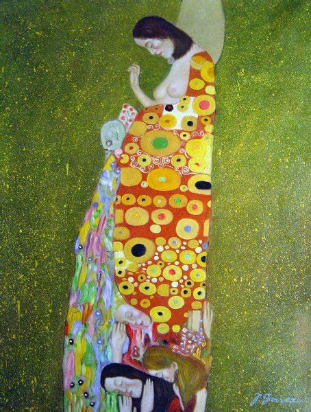 The Hope II Painting By Gustav Klimt Reproduction IPaintings Com