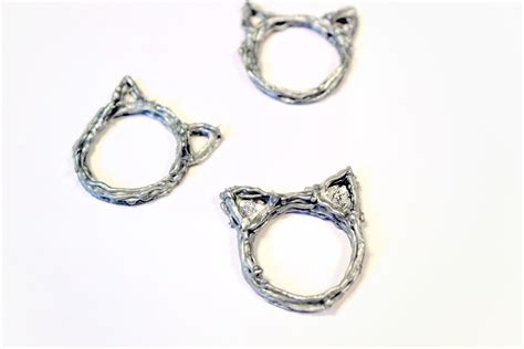 Cat Ear Ring · How To Make A Plastic Ring · Other On Cut Out Keep
