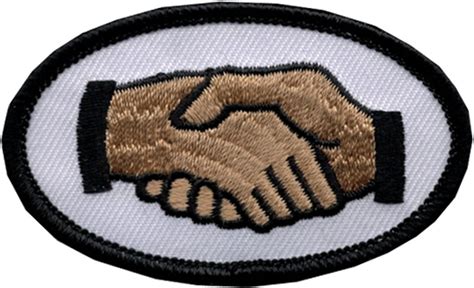 Bpa U Hand Embroidered Emblem Church Usher Handshake 2