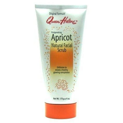 Queen Helene Apricot Facial Scrub 6 Oz 3 Pack With Free Nail File
