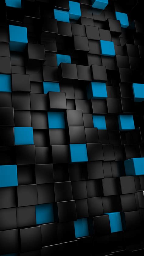Abstract Black Cubes Htc One Wallpaper Best Htc One Wallpapers Free