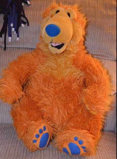 Bear In The Big Blue House Plush 24 Large Stuffed Animal Mattel Jim