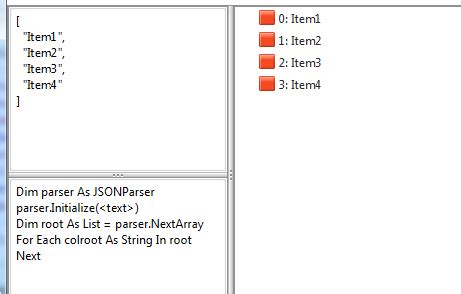 The json.stringify() method converts a javascript object or value to a json string, optionally replacing values if a replacer function is specified or optionally including only the specified properties if a replacer array is specified. JsonTree - Tool to help with JSON parsing (B4A / B4J ...
