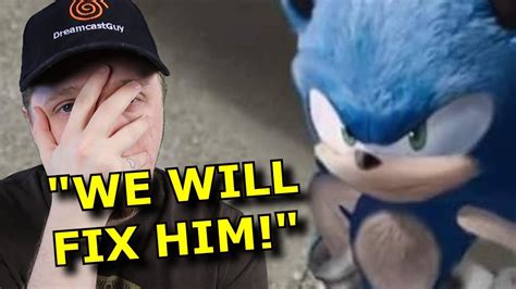Director Promises To Fix The Sonic Movie Lol Gotta Go Fast Youtube