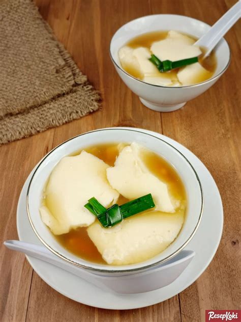 Kembang Tahu Wedang (Tahok) Nikmat Sederhana - Resep | ResepKoki
