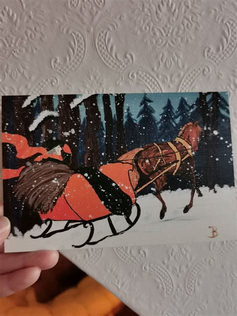 Vintage Norwegian Standing Christmas Card Etsy