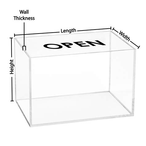 Custom Plexiglass Box