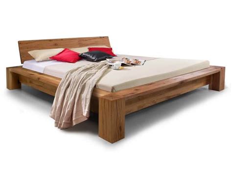 Bett seattle 160x200cm dekor kastanie,schwarz. MORTON Doppelbett / Massivholzbett Eiche geölt 200 x 200 cm