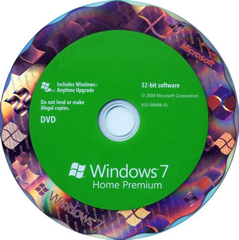 Genuine Windows 7 Home Premium Sp1 32 Bit Full Version Dvd And Product