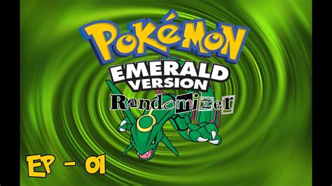 Pokemon Emerald Randomizer Nuzlocke Ep01 Beginners Luck Youtube