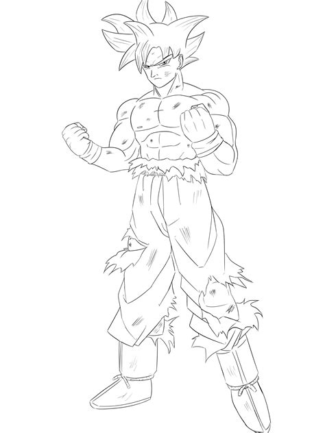 Seeking more png image dragon ball super png,dragon ball fighterz png,coloring pages png? Ultra Instinct - Free Coloring Pages