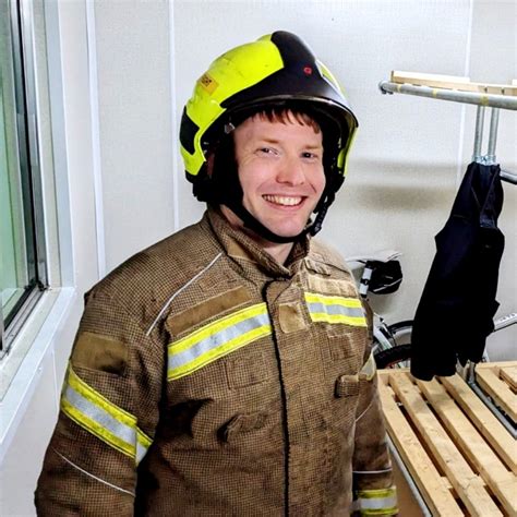 Luke Fright Development On Call Firefighter Bedfordshire Fire And