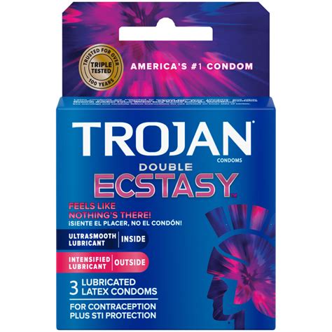 Trojan Double Ecstasy 3 Pack Paradise Marketing