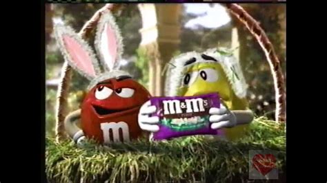 Mandms Candy Television Commercial 1997 Easter Youtube