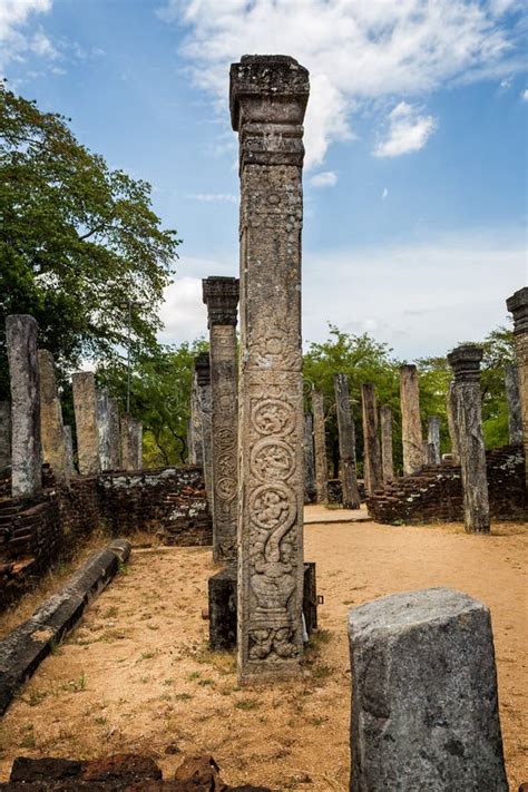 Ancient Ruins In Polonnaruwa Sri Lanka Editorial Stock Photo Image