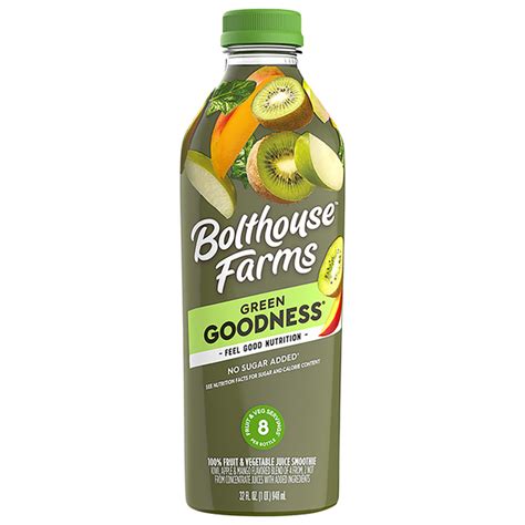 Save On Bolthouse Farms Green Goodness 100 Fruit Juice Smoothie Fresh