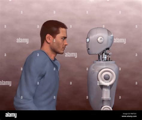Bionic Man Robot Hi Res Stock Photography And Images Alamy