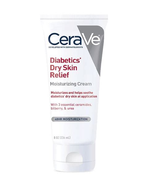Diabetics Dry Skin Relief Moisturizing Cream Cerave