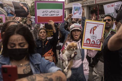 Protests In Iran Over Mahsa Aminis Death Persist Despite Crackdown