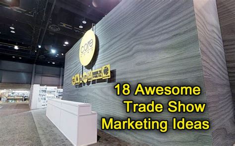 18 Awesome Trade Show Marketing Ideas Syndication Cloud