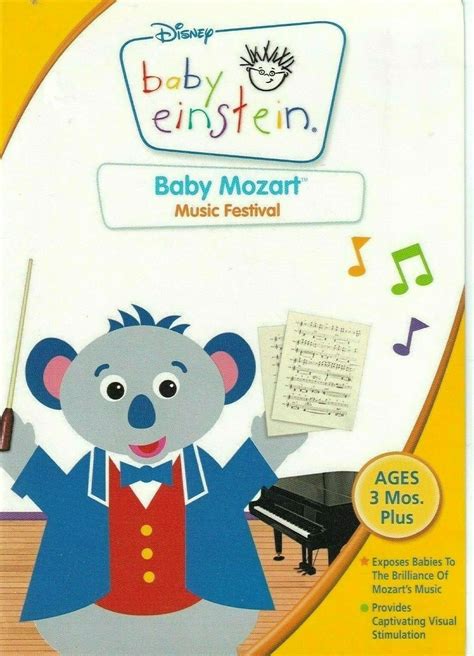 Disney Baby Einstein Baby Mozart Music Festival Dvd Amazing Dvd In