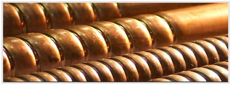 Corrugated Fin Tubes Copper Brass Cupro Nickel Mumbai India