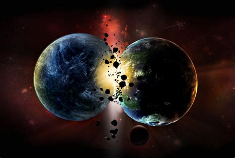 Planets Planets Collide In An Epic Science Fiction Adventure Poem Science Fiction Adventure