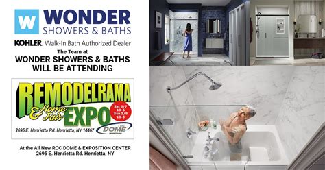 Visit Wonder Showers And Baths At The Remodelrama And Home Fair Expo