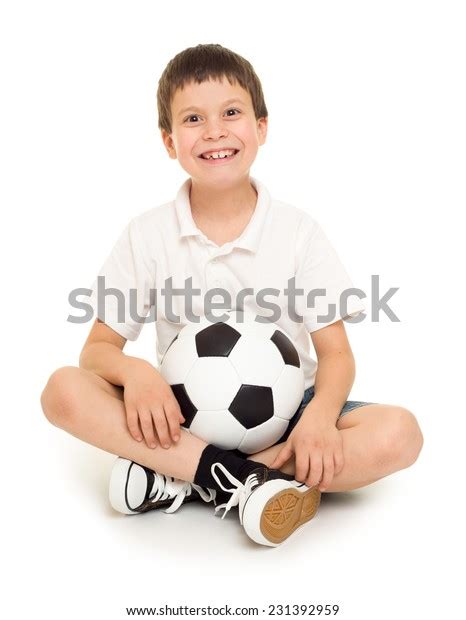 Soccer Boy Ball Studio Isolated Stock Photo 231392959 Shutterstock