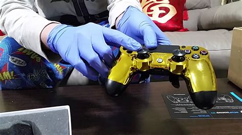 Gold Scuf Ps4 Controller Unboxing Impressions Youtube