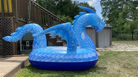 Dreambuildertoy Cool Ice Dragon Raft Inflatable World Photo Image