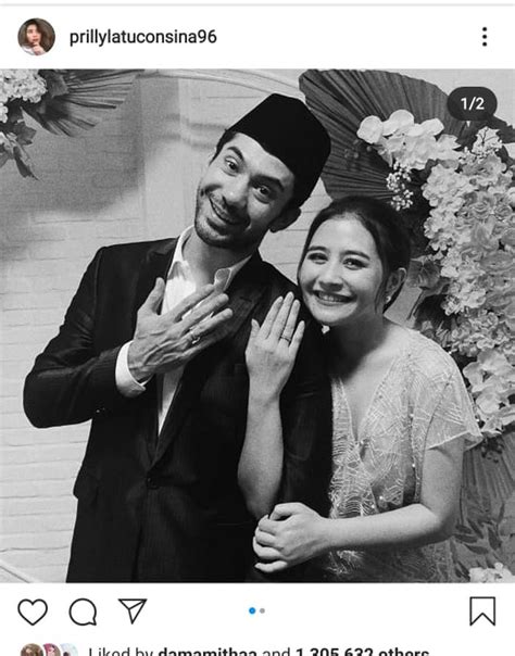 Dinda mengumumkan di instagram bahwa ia sedang hamil anak pertama. Komentar 'Iler' Umay Shahab di Foto Prilly Latuconsina dan ...