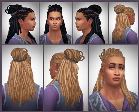 Halfbound Dreads Male At Birksches Sims Blog Sims 4 Updates
