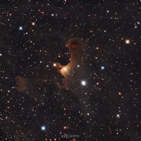 Vdb 141 Ghost Nebula Rastrophotography
