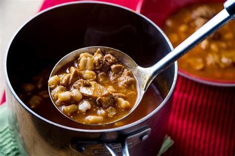 Classic Menudo Mexican Tripe Soup Recipe