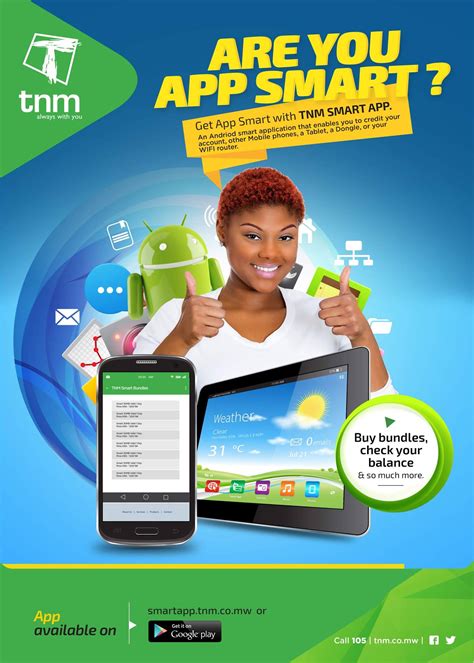 Get App Smart With Tnm Tnm Telekom Networks Malawi