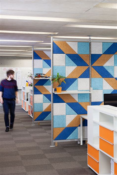 Mybuilder Created Modular Dividers Throughout Their Office To Create