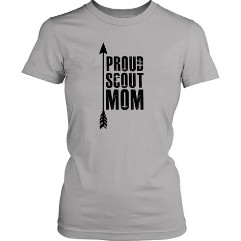 Proud Scout Mom Parent Mother Of Boy Girl Club T Shirt Scout Mom